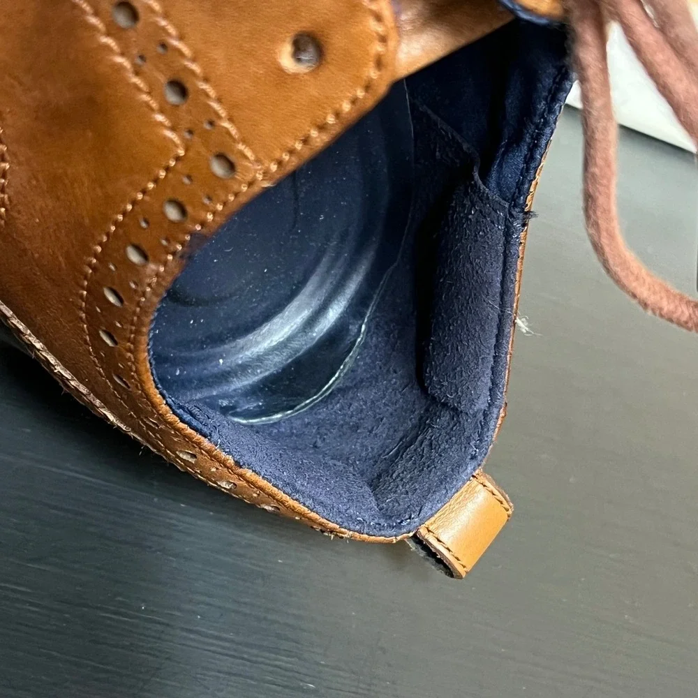 Cole Haan GrandEvolution‎ Wingtip Oxford British Tan Leather Mens 10M C26343